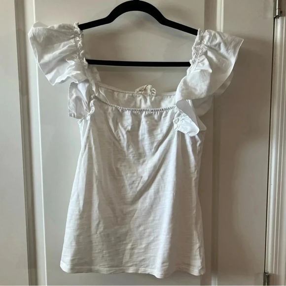 Nation LTD Misty Ruffle Sleeve Top - Picture 2 of 8